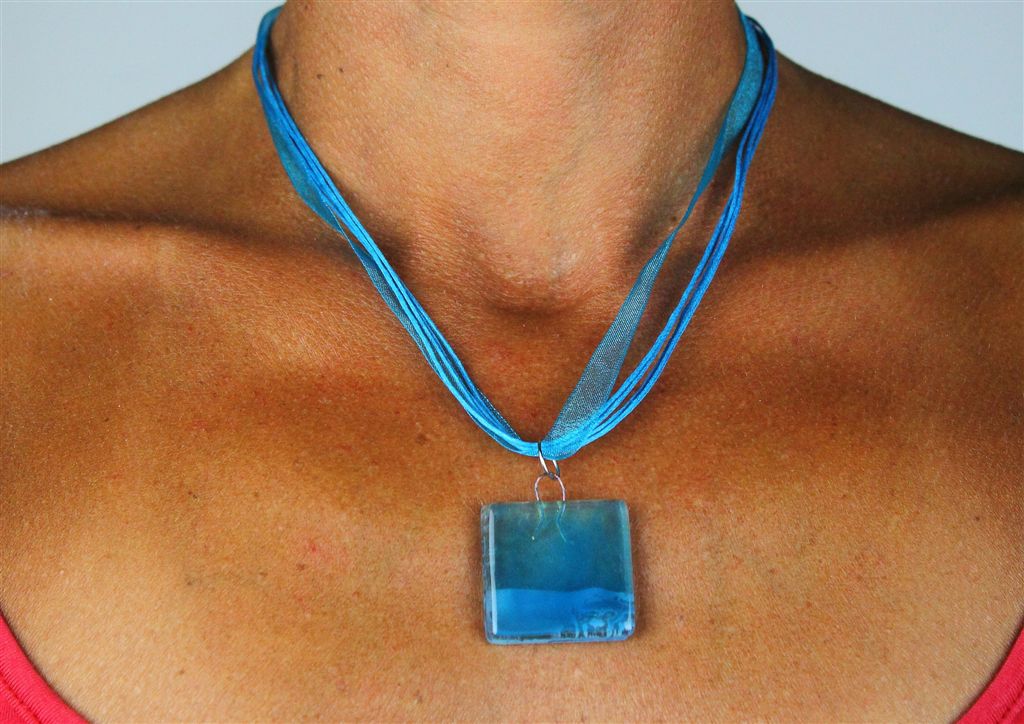 Collana in vetrofusione