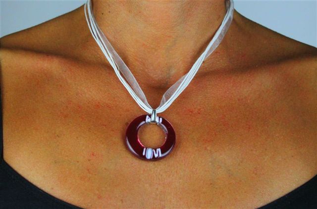 Collana in vetrofusione