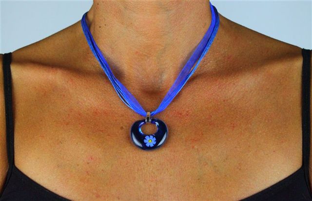 Collana in vetrofusione