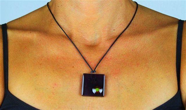 Collana in vetrofusione