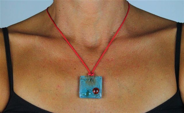 Collana in vetrofusione