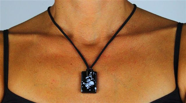 Collana in vetrofusione