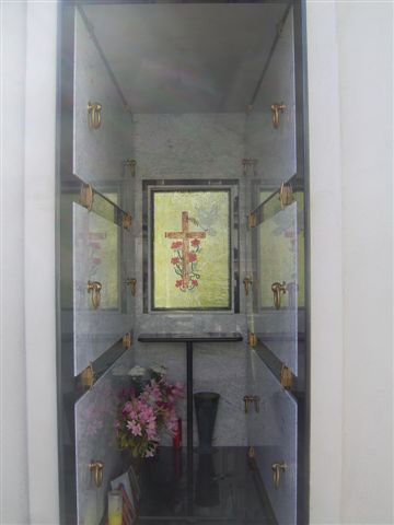 Vetrata vetro fucione Croce6