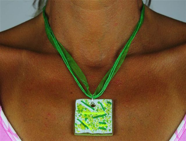 Collana in vetrofusione