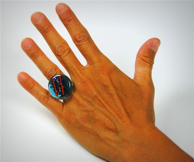 Anello in vetrofusione